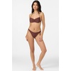 image:imageONEILL Women Saltwater Solids Flamenco Cheeky Bottoms  High Leg Cheeky Swim FitChocolate