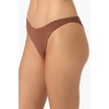 image:imageONEILL Women Saltwater Solids Flamenco Cheeky Bottoms  High Leg Cheeky Swim FitCoconut Brown