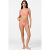image:imageONEILL Women Saltwater Solids Flamenco Cheeky Bottoms  High Leg Cheeky Swim FitFiery Coral