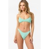 image:imageONEILL Women Saltwater Solids Flamenco Cheeky Bottoms  High Leg Cheeky Swim FitHoliday