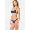 image:imageONEILL Women Saltwater Solids Flamenco Cheeky Bottoms  High Leg Cheeky Swim FitNavy