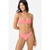 image:imageONEILL Women Saltwater Solids Flamenco Cheeky Bottoms  High Leg Cheeky Swim FitShell Pink