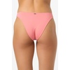 image:imageONEILL Women Saltwater Solids Flamenco Cheeky Bottoms  High Leg Cheeky Swim FitShell Pink