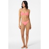 image:imageONEILL Women Saltwater Solids Flamenco Cheeky Bottoms  High Leg Cheeky Swim FitShell Pink