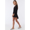 image:imageONEILL Womens Cami Swimsuit Coverup  Short Button Front Beach Cover Up DressBlack  Cami