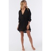 image:imageONEILL Womens Cami Swimsuit Coverup  Short Button Front Beach Cover Up DressBlack  Cami
