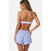 image:imageONEILL Womens Saltwater Solids Balboa 2 Elastic Boardshorts  QuickDry Stretch PullOn FitBlue Jelly