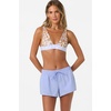 image:imageONEILL Womens Saltwater Solids Balboa 2 Elastic Boardshorts  QuickDry Stretch PullOn FitBlue Jelly