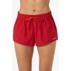 image:imageONEILL Womens Saltwater Solids Balboa 2 Elastic Boardshorts  QuickDry Stretch PullOn FitLifeguard Red