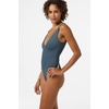 image:imageONEILL Womens Saltwater Solids Edgewater OnePiece SwimsuitSlate