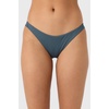 image:imageONEILL Womens Saltwater Solids Hermosa Bikini Bottom Slate XS