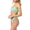image:imageONEILL Womens Saltwater Solids Huntington Bralette Top  Adjustable LaceUp Back Removable CupsHoliday
