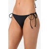 image:imageONEILL Womens Saltwater Solids Maracas Medium Bottoms  Adjustable Side Ties Medium CoverageBlack