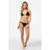 image:imageONEILL Womens Saltwater Solids Maracas Medium Bottoms  Adjustable Side Ties Medium CoverageBlack