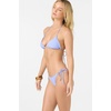 image:imageONEILL Womens Saltwater Solids Maracas Medium Bottoms  Adjustable Side Ties Medium CoverageBlue Jelly