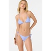 image:imageONEILL Womens Saltwater Solids Maracas Medium Bottoms  Adjustable Side Ties Medium CoverageBlue Jelly