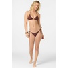 image:imageONEILL Womens Saltwater Solids Maracas Medium Bottoms  Adjustable Side Ties Medium CoverageChocolate