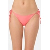 image:imageONEILL Womens Saltwater Solids Maracas Medium Bottoms  Adjustable Side Ties Medium CoverageFiery Coral