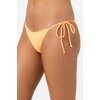image:imageONEILL Womens Saltwater Solids Maracas Medium Bottoms  Adjustable Side Ties Medium CoverageNeon Apricot Nectar