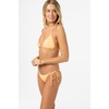 image:imageONEILL Womens Saltwater Solids Maracas Medium Bottoms  Adjustable Side Ties Medium CoverageNeon Apricot Nectar
