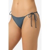 image:imageONEILL Womens Saltwater Solids Maracas Medium Bottoms  Adjustable Side Ties Medium CoverageSlate