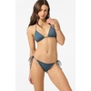 image:imageONEILL Womens Saltwater Solids Maracas Medium Bottoms  Adjustable Side Ties Medium CoverageSlate