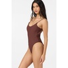 image:imageONEILL Womens Saltwater Solids Marine OnePiece SwimsuitChocolate