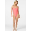 image:imageONEILL Womens Saltwater Solids Marine OnePiece SwimsuitFiery Coral