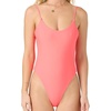 image:imageONEILL Womens Saltwater Solids Marine OnePiece SwimsuitFiery Coral