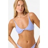 image:imageONEILL Womens Saltwater Solids Pismo Bralette Top  Front Knot Adjustable StrapsBlj