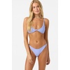 image:imageONEILL Womens Saltwater Solids Pismo Bralette Top  Front Knot Adjustable StrapsBlj