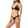 image:imageONEILL Womens Saltwater Solids Pismo Bralette Top  Front Knot Adjustable StrapsBlk