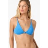 image:imageONEILL Womens Saltwater Solids Pismo Bralette Top  Front Knot Adjustable StrapsBlue