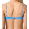image:imageONEILL Womens Saltwater Solids Pismo Bralette Top  Front Knot Adjustable StrapsBlue