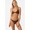image:imageONEILL Womens Saltwater Solids Pismo Bralette Top  Front Knot Adjustable StrapsCho
