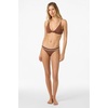 image:imageONEILL Womens Saltwater Solids Pismo Bralette Top  Front Knot Adjustable StrapsCoconut Brown