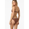 image:imageONEILL Womens Saltwater Solids Pismo Bralette Top  Front Knot Adjustable StrapsCoconut Brown
