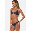 image:imageONEILL Womens Saltwater Solids Pismo Bralette Top  Front Knot Adjustable StrapsNavy