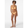 image:imageONEILL Womens Saltwater Solids Pismo Bralette Top  Front Knot Adjustable StrapsNeon Apricot Nectar