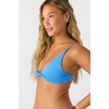 image:imageONEILL Womens Saltwater Solids Pismo Bralette Top  Front Knot Adjustable StrapsRegatta