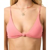 image:imageONEILL Womens Saltwater Solids Pismo Bralette Top  Front Knot Adjustable StrapsShp