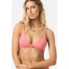 image:imageONEILL Womens Saltwater Solids Pismo Bralette Top  Front Knot Adjustable StrapsShp