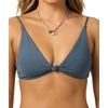 image:imageONEILL Womens Saltwater Solids Pismo Bralette Top  Front Knot Adjustable StrapsSlt