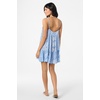 image:imageONEILL Womens Saltwater Solids Rilee Mini CoverUp Dress  Lightweight Crinkle Fabric Adjustable StrapsAzurine
