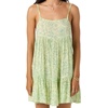 image:imageONEILL Womens Saltwater Solids Rilee Mini CoverUp Dress  Lightweight Crinkle Fabric Adjustable StrapsCitron
