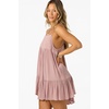 image:imageONEILL Womens Saltwater Solids Rilee Mini CoverUp Dress  Lightweight Crinkle Fabric Adjustable StrapsOrchid