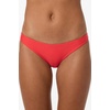 image:imageONEILL Womens Saltwater Solids Rockley Medium Bottoms  Medium Coverage Clean FinishBittersweet