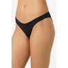 image:imageONEILL Womens Saltwater Solids Rockley Medium Bottoms  Medium Coverage Clean FinishBlk
