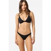 image:imageONEILL Womens Saltwater Solids Rockley Medium Bottoms  Medium Coverage Clean FinishBlk