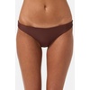 image:imageONEILL Womens Saltwater Solids Rockley Medium Bottoms  Medium Coverage Clean FinishCho